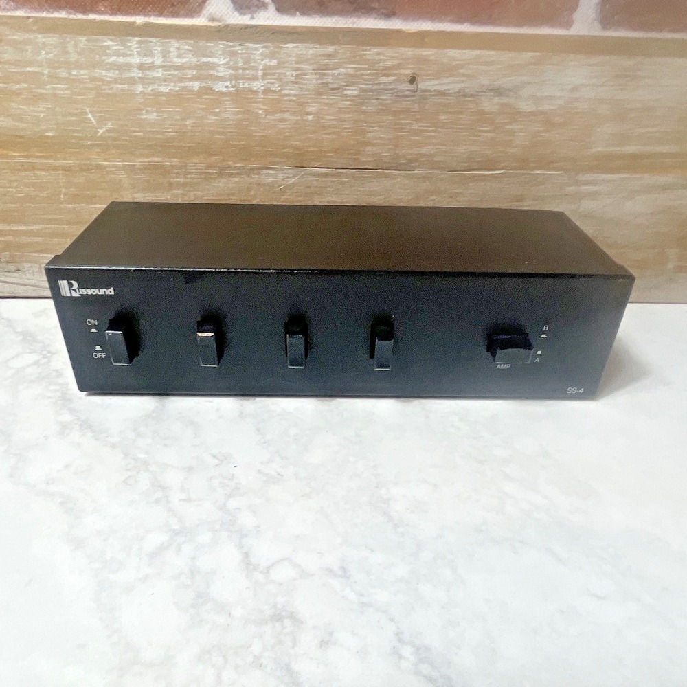 Russound SS-4 Auto-Match 4-pair speaker selector